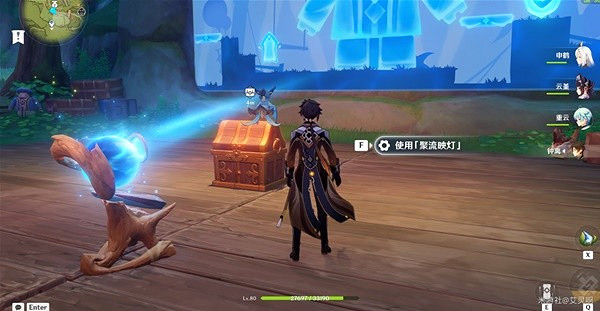 《原神》3.8版隱眾遊園水珠寶箱解謎教學   挑戰怎麽玩？