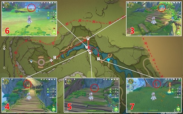 《原神》3.8蔓生溪谷北部歡興禮券收集教學   歡興禮券怎麽收集？