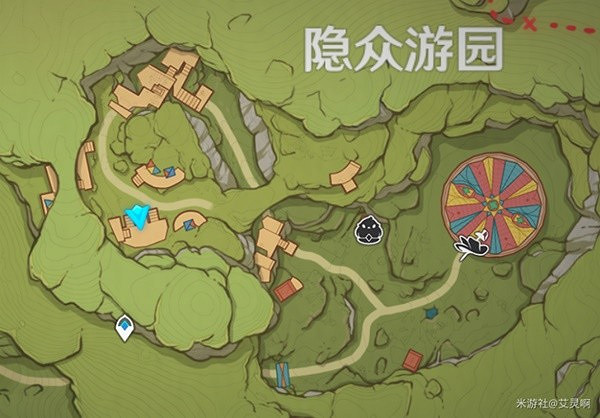 《原神》3.8版隱眾遊園水珠寶箱解謎教學   挑戰怎麽玩？