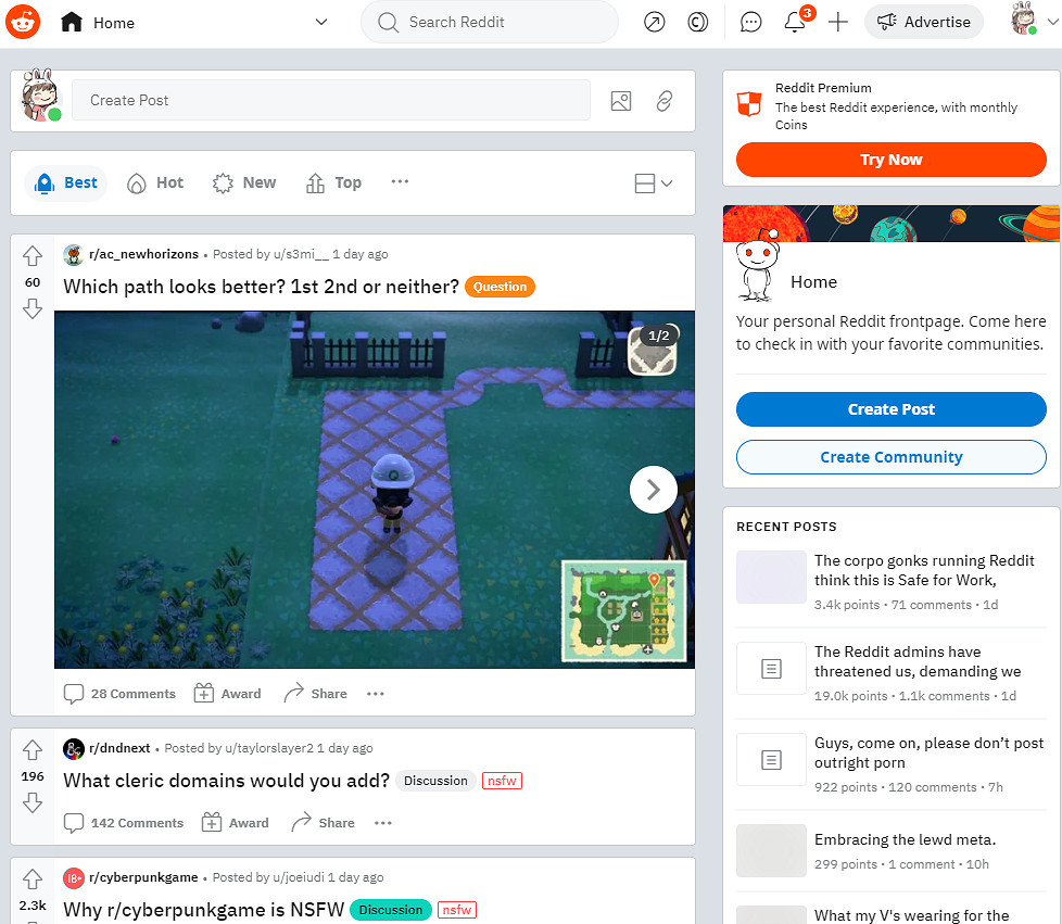 為了抵制&quot;美國貼吧&quot;，吧友們開始用澀圖刷屏2077版塊