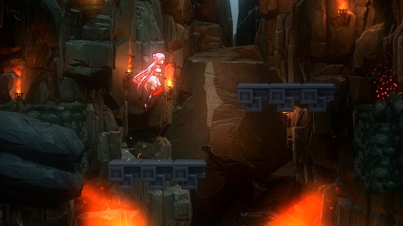 類銀河惡魔城遊戲《魔城公主》上架Steam 支援中文! 類銀河惡魔城遊戲《魔城公主》上架Steam 支援中文!