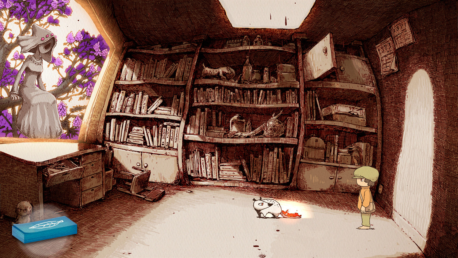 手繪風劇情冒險遊戲《OU》8月31日發售