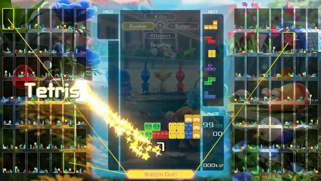 《俄羅斯方塊99》與《皮克敏4》連動活動現已開啟！