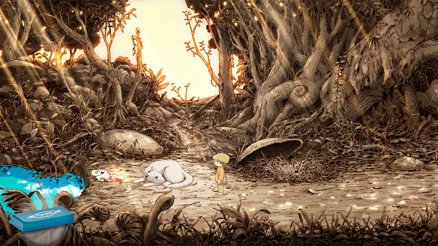 手繪風劇情冒險遊戲《OU》8月31日發售