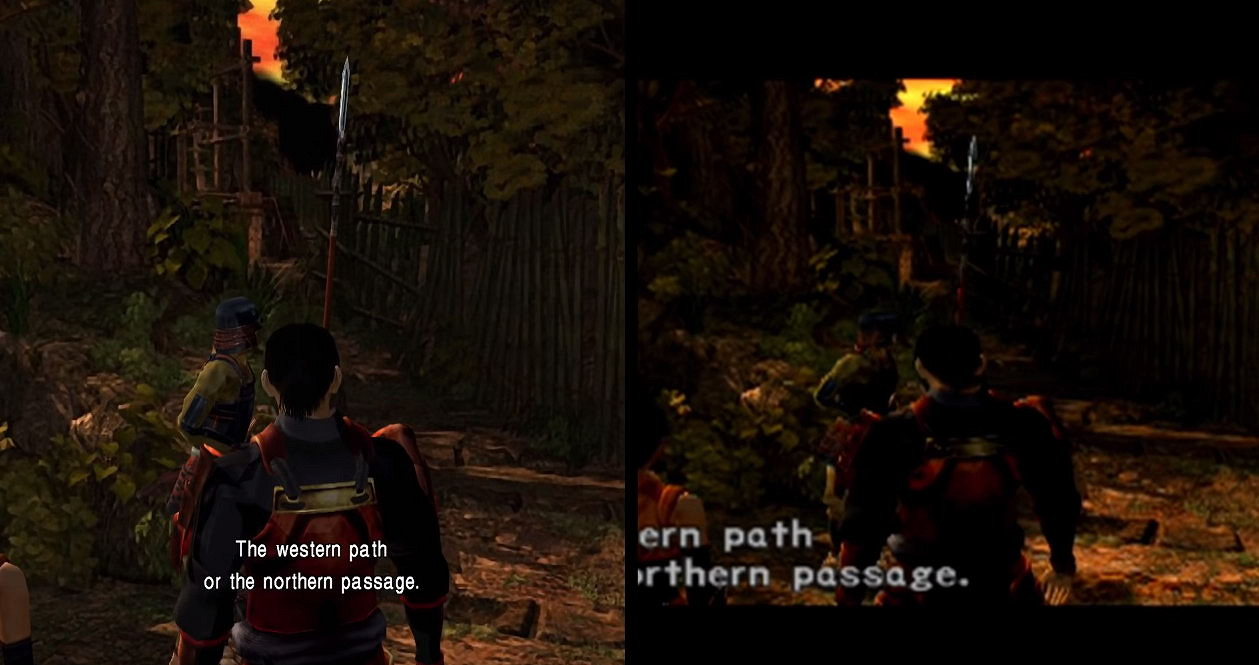 《鬼武者HD復刻版》Switch/PS2版對比 畫面效果提升