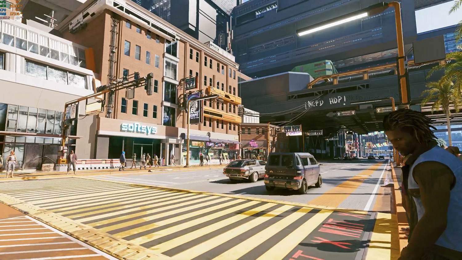 RTX4090《賽博2077》全景光追+100多個mod 震撼展示