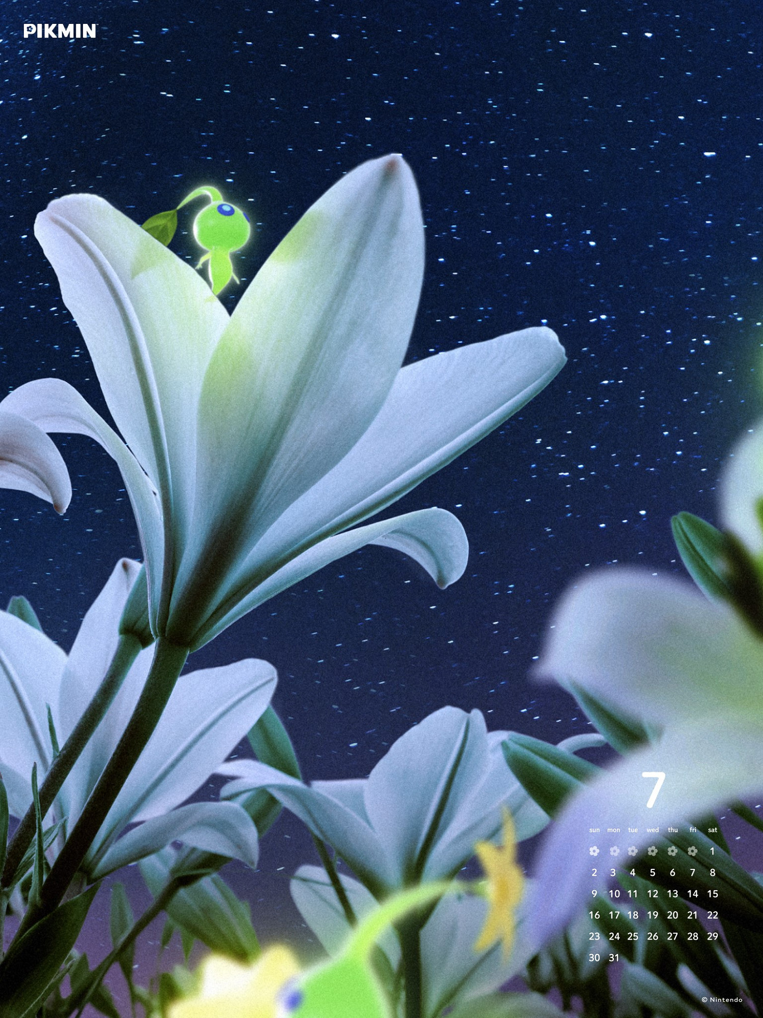 任天堂官網上架《皮克敏4》7月日曆壁紙!含多種尺寸 任天堂官網上架《皮克敏4》7月日曆壁紙!含多種尺寸