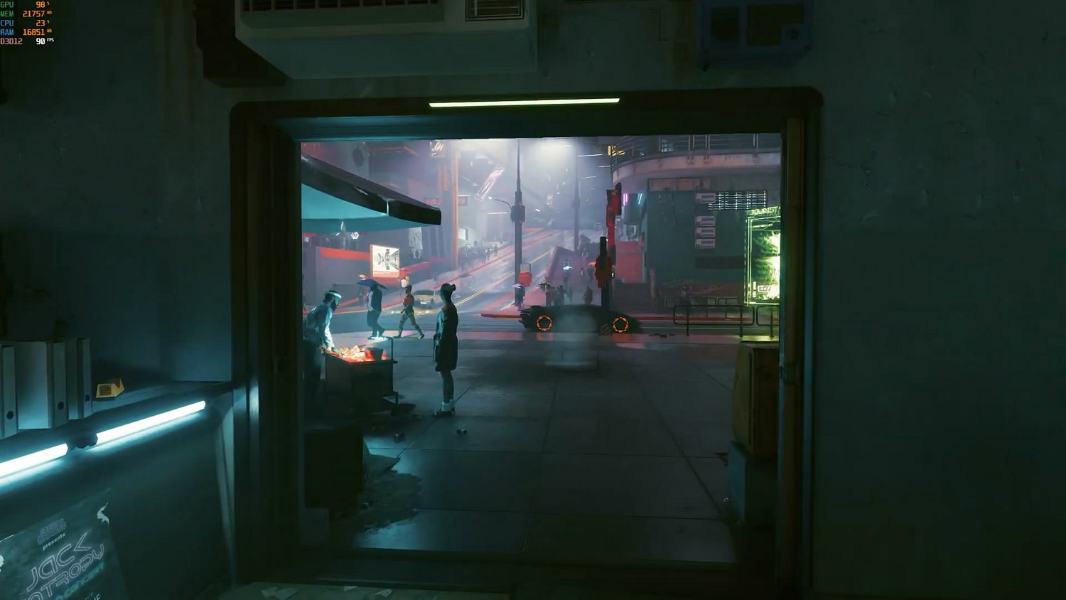 RTX4090《賽博2077》全景光追+100多個mod 震撼展示