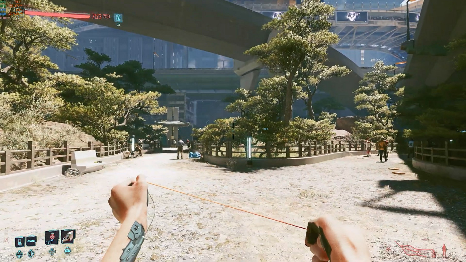 RTX4090《賽博2077》全景光追+100多個mod 震撼展示