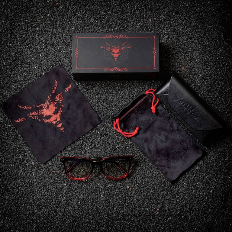 《暗黑破壞神4》與Gunnar聯名推出莉莉絲主題眼鏡