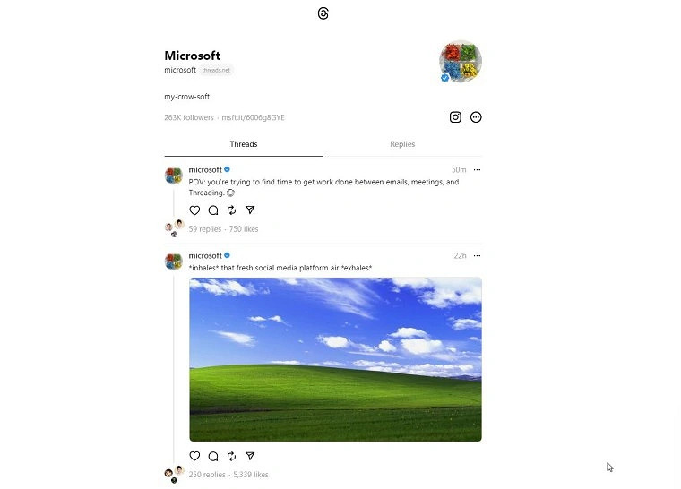 放棄推特？微軟Xbox/Microsoft 365等帳戶入駐Threads