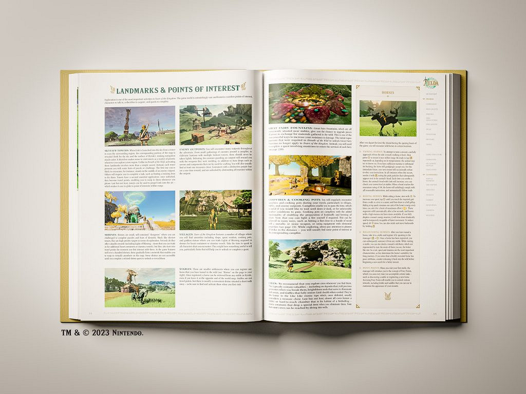 收藏黨必備《塞爾達傳說：王國之淚》官方攻略本發售