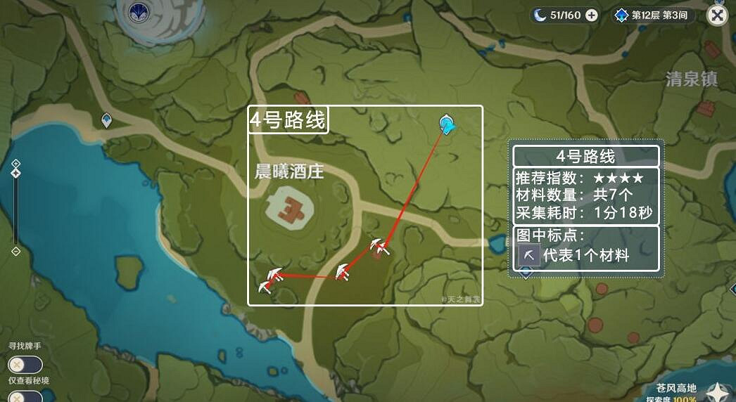 《原神》3.8慕風蘑菇哪裡採集？3.8版本慕風蘑菇採集點位分享