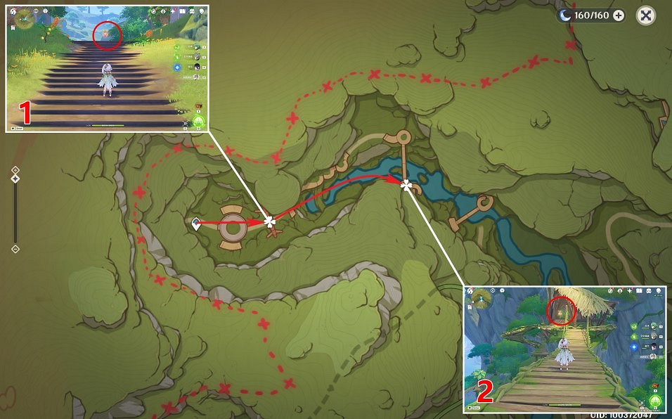 《原神》琉形蜃境第二階禮券收集分享   禮券位置在哪？