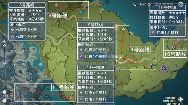 《原神》優菈突破材料採集路線分享   材料位置在哪？