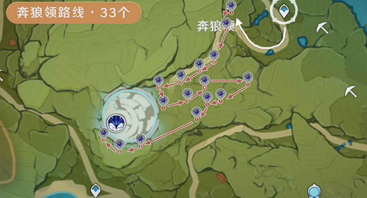 《原神》3.8版本鉤鉤果效率採集路線分享 3.8鉤鉤果怎麽採集？