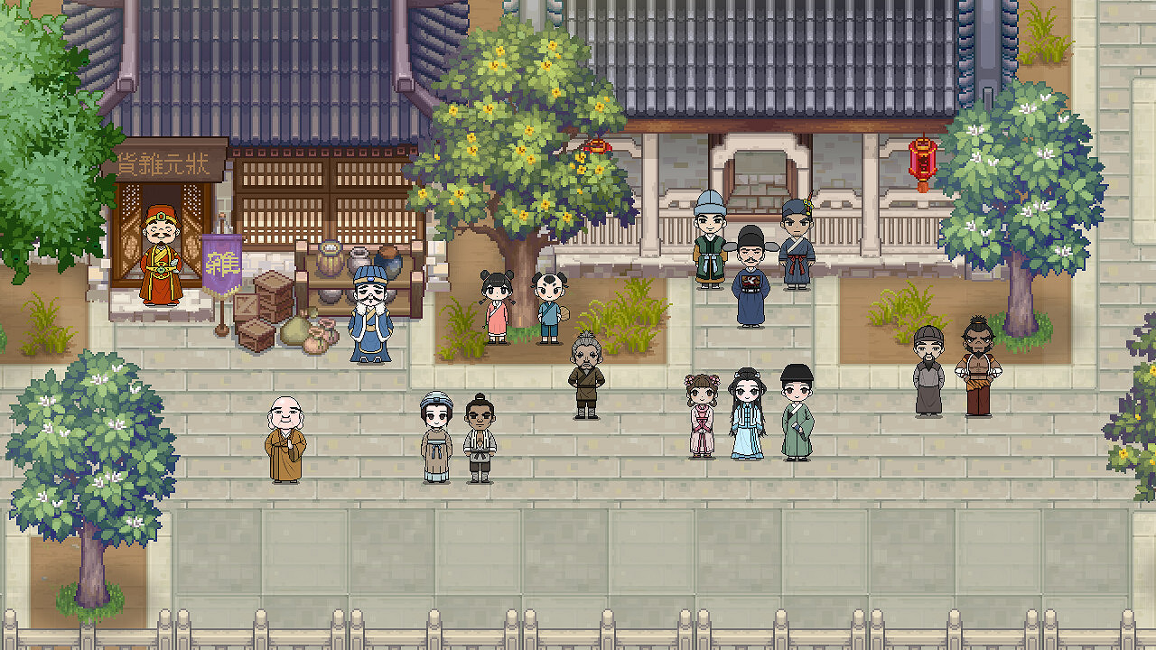 像素視覺小說《儒林外史·範進篇》上架Steam平台 ！