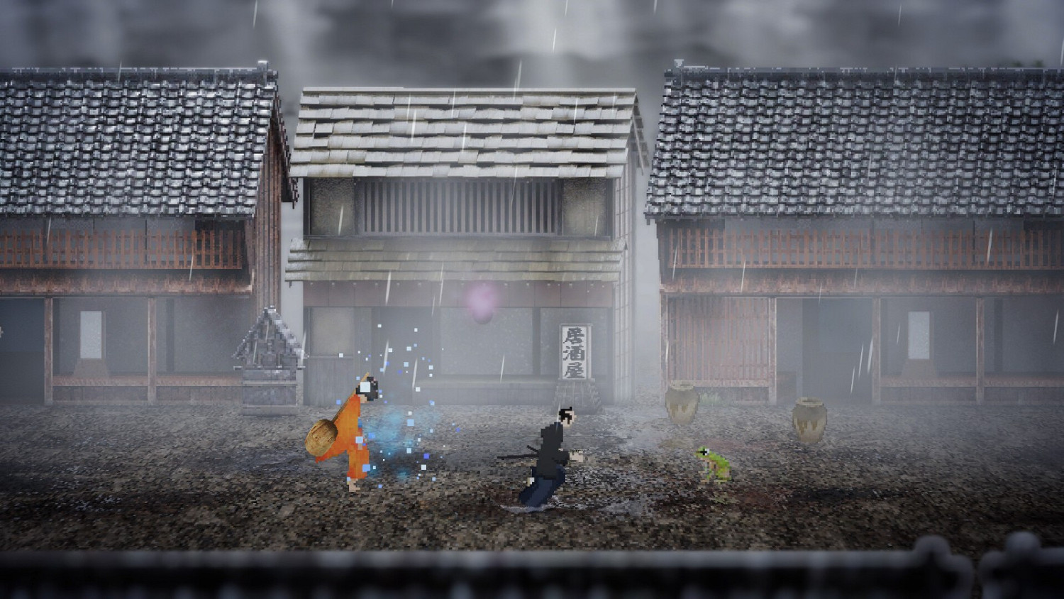 日式2D像素風格 遊戲《雨魂》Steam頁面上線