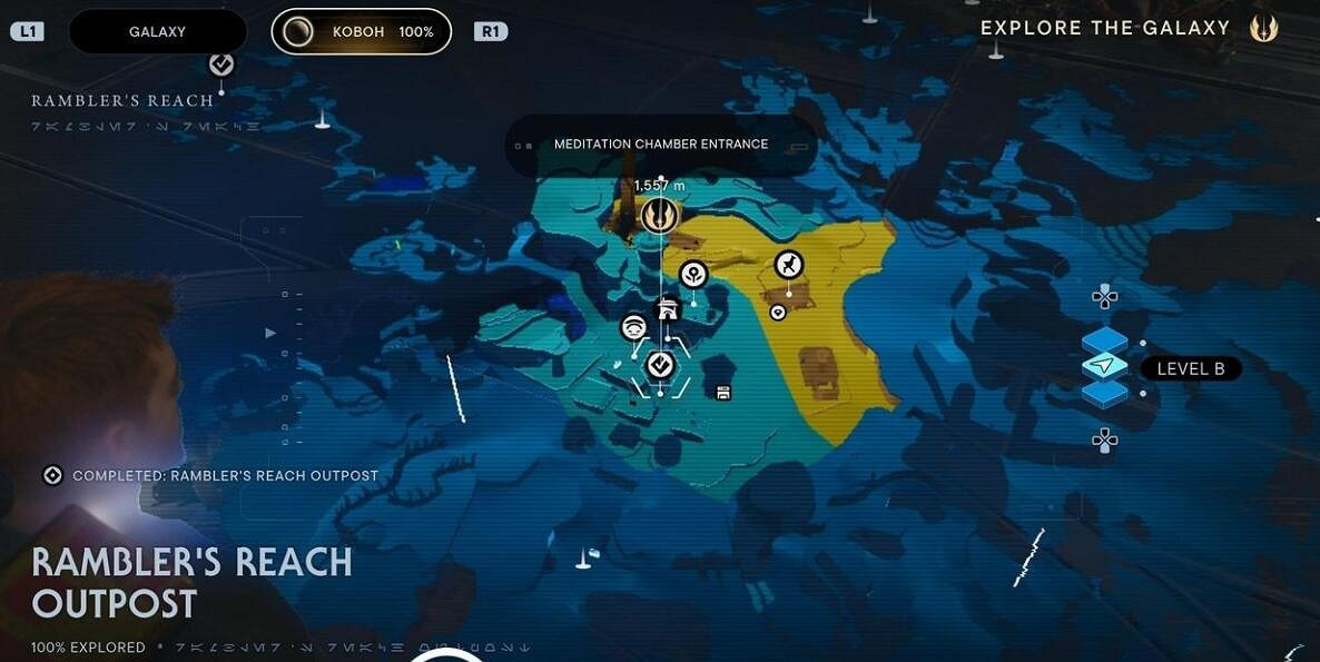 《星際大戰絕地倖存者》絕地密室在哪？絕地密室位置大全