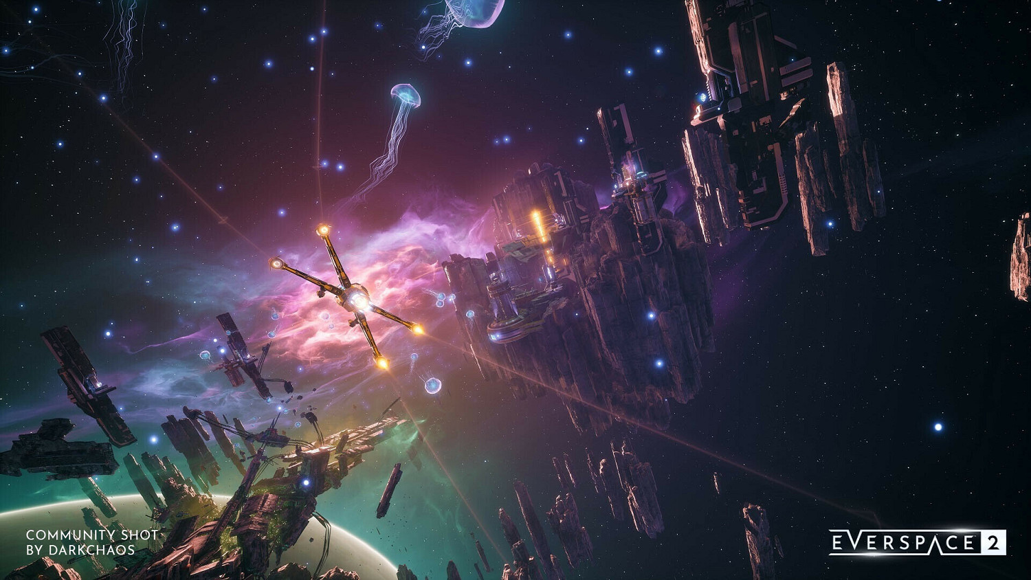 好評太空射擊遊戲《永恒空間2》8月15日推出主機版！