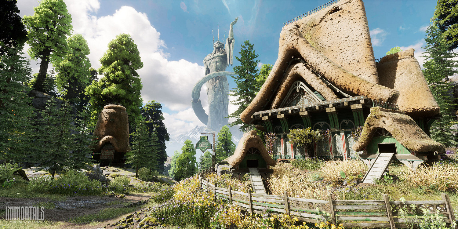 《上古卷軸5》既視感？虛幻5《不朽者傳奇》公布全新截圖