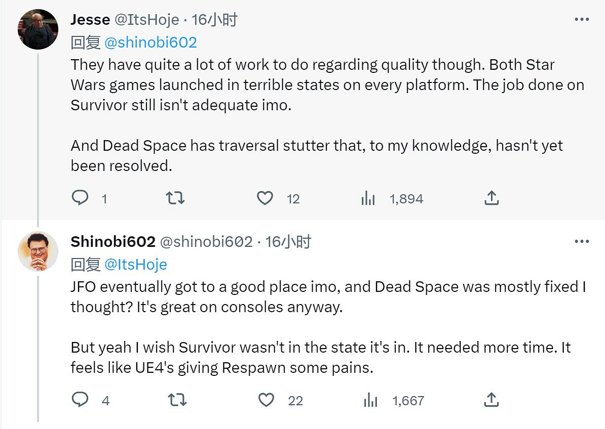 EA重返3A單機遊戲 獲得玩家稱讚和祝福