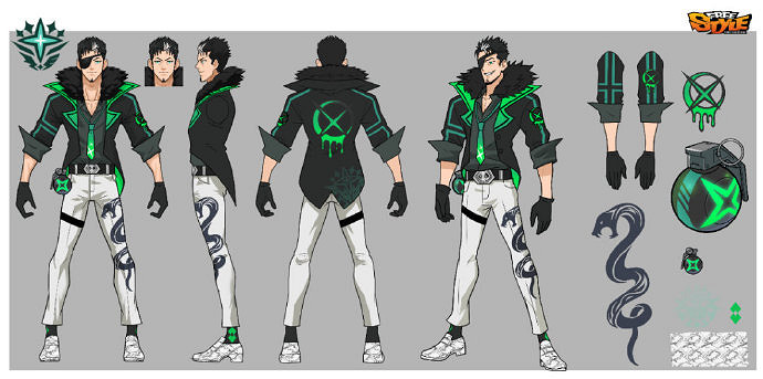 星辰毒蟒  《街頭籃球》超能戰隊最強戰士角色參數