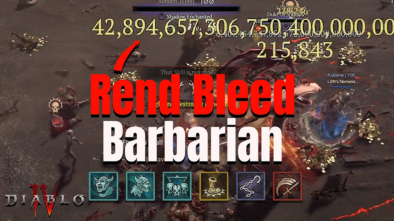 《暗黑4》逆天BUG！玩家用野蠻人打出38位數傷害！