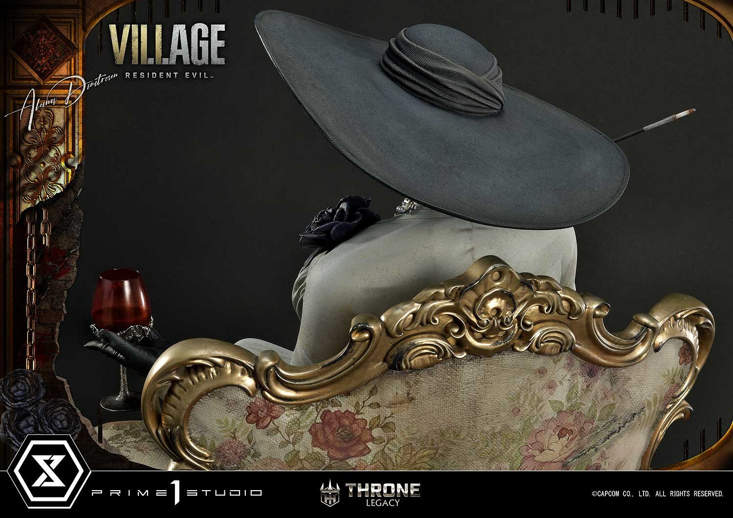 P1S推《生化8》八尺夫人雕像 眼神犀利讓人不寒而栗