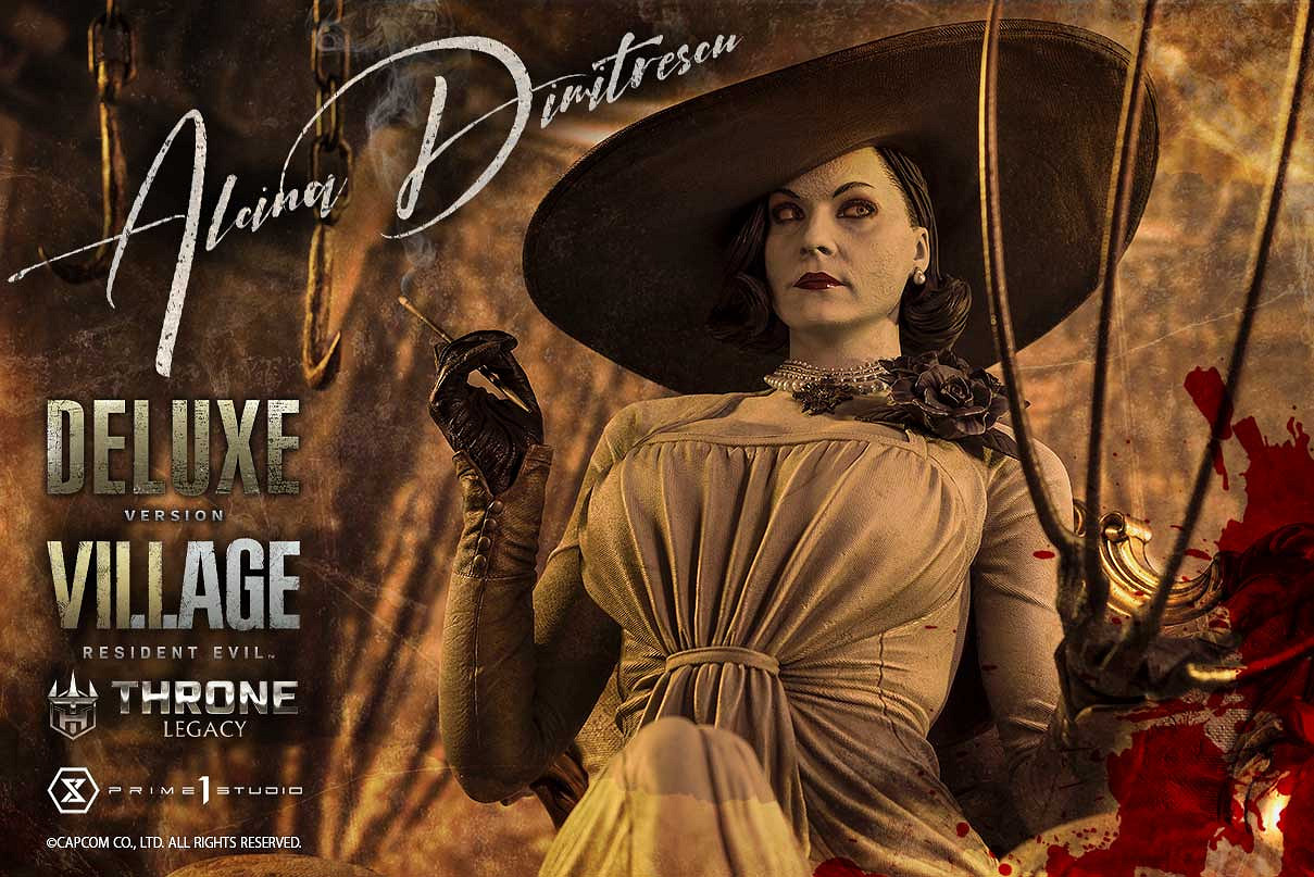 P1S推《生化8》八尺夫人雕像 眼神犀利讓人不寒而栗