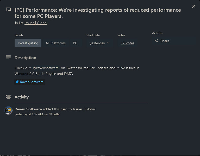 《COD：戰區2》第4賽季新地圖掉幀嚴重 已計劃修復