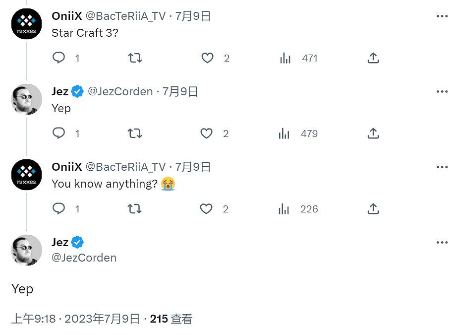 早報:傳《星際爭霸3》開發中《2077》漲至特別好評