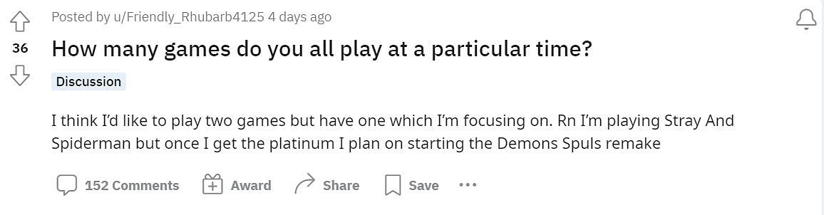 你同一段時間玩幾款遊戲?大部分玩家:專注玩一個! 你同一段時間玩幾款遊戲?大部分玩家:專注玩一個!