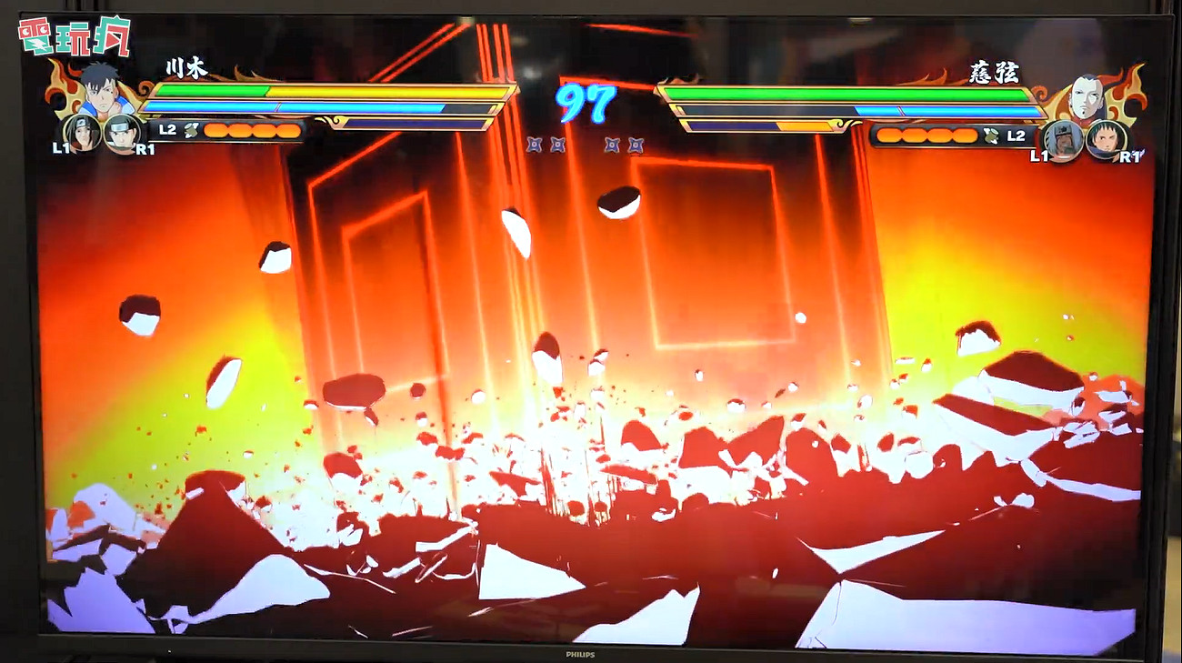 《火影忍者究極忍者風暴：羈絆》實機展示奧義動畫