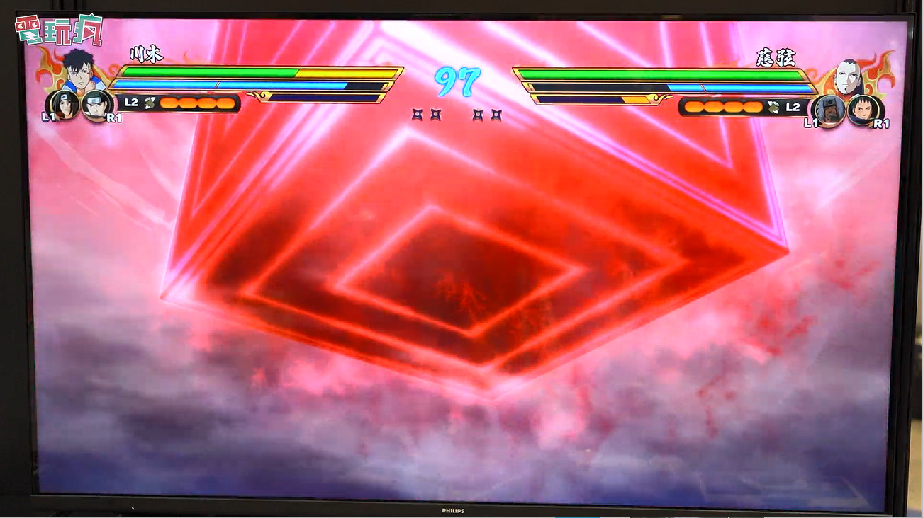 《火影忍者究極忍者風暴：羈絆》實機展示奧義動畫