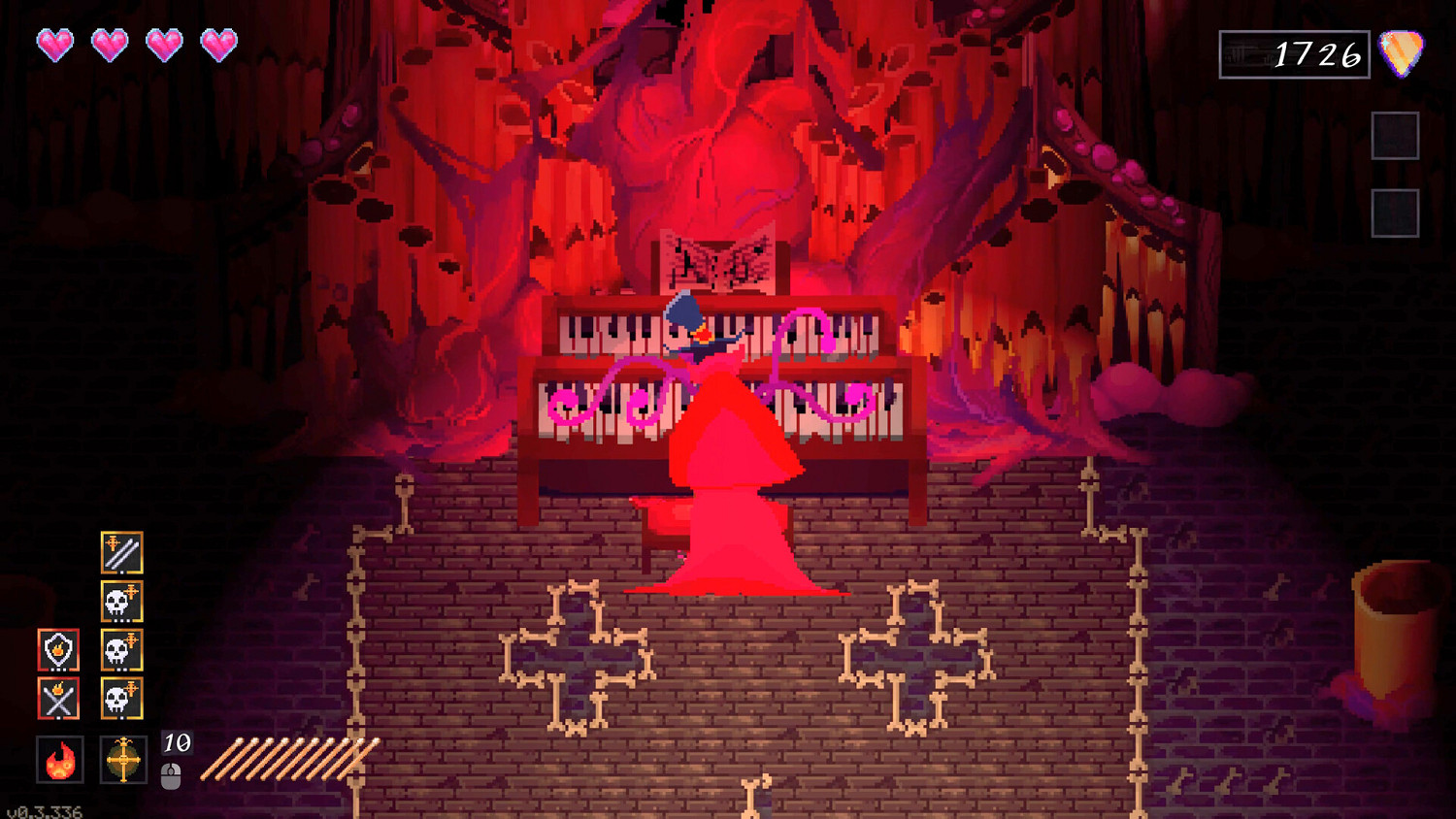 肉鴿融合重金屬音樂！新作《煉獄鼓手》上架Steam