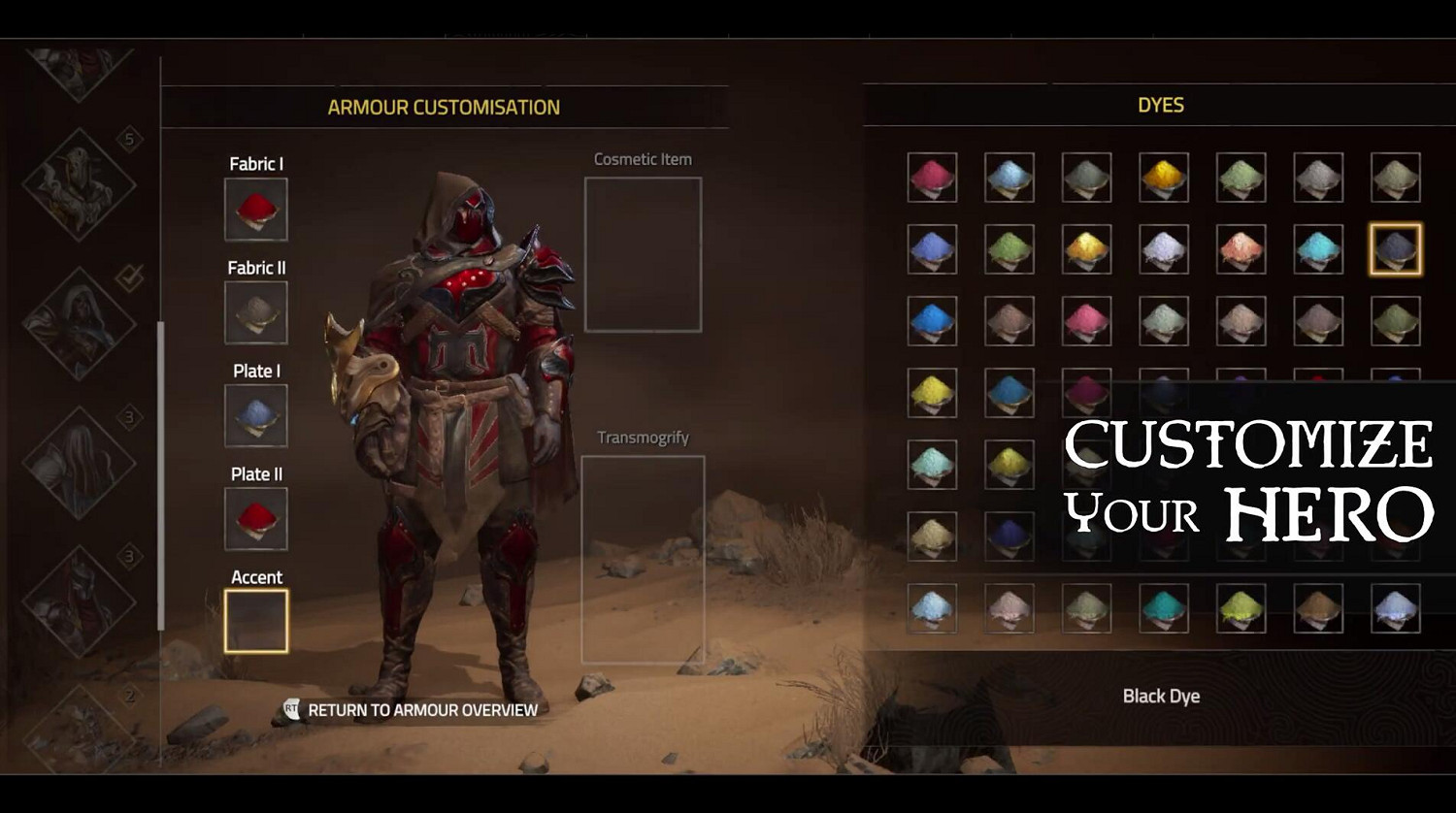 動作RPG《塵封大陸》角色外觀自定義、護甲系統展示 動作RPG《塵封大陸》角色外觀自定義、護甲系統展示