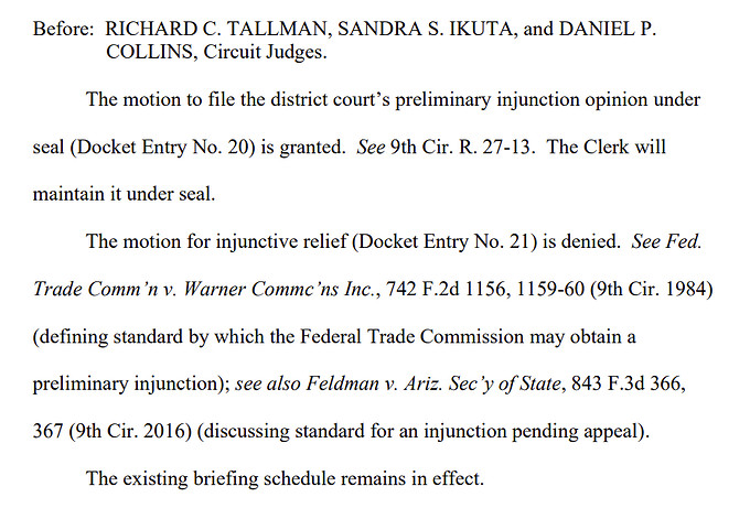 FTC禁令動議被上訴法院駁回 微軟可在美國自由收購動視