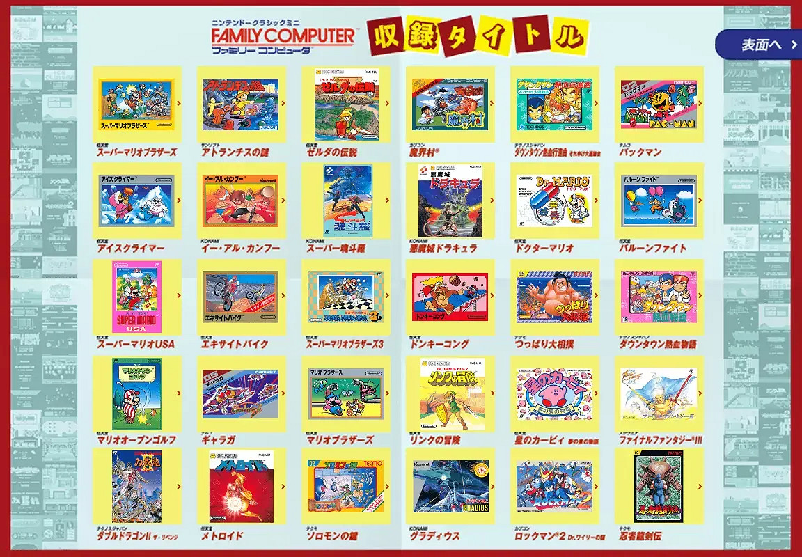 慶祝40周年！任天堂「紅白機」FC紀念官網正式公開