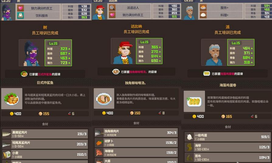 《潛水員戴夫》員工解鎖菜譜有哪些?員工資料分享 《潛水員戴夫》員工解鎖菜譜有哪些?員工資料分享