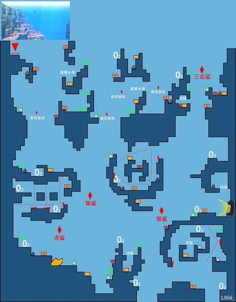 《潛水員戴夫》全地圖一覽 全地圖魚類物品地形分布圖 《潛水員戴夫》全地圖一覽 全地圖魚類物品地形分布圖
