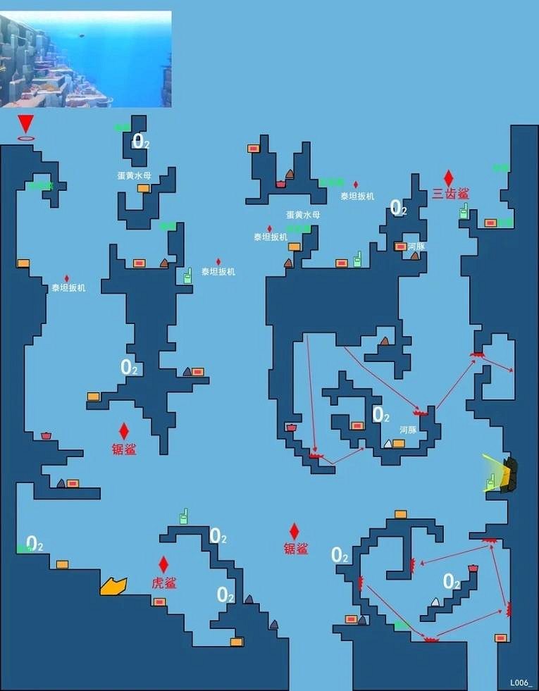 《潛水員戴夫》全地圖一覽 全地圖魚類物品地形分布圖 《潛水員戴夫》全地圖一覽 全地圖魚類物品地形分布圖