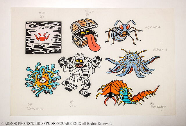 史艾公開超珍貴《勇者鬥惡龍》設定原畫 鳥山明親自繪製