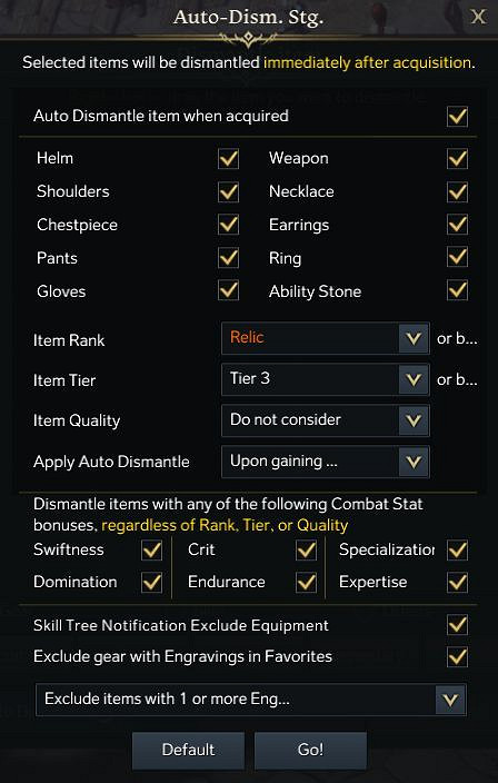 《命運方舟》自動分解機制及用法介紹 自動分解怎麽用? 《命運方舟》自動分解機制及用法介紹 自動分解怎麽用?