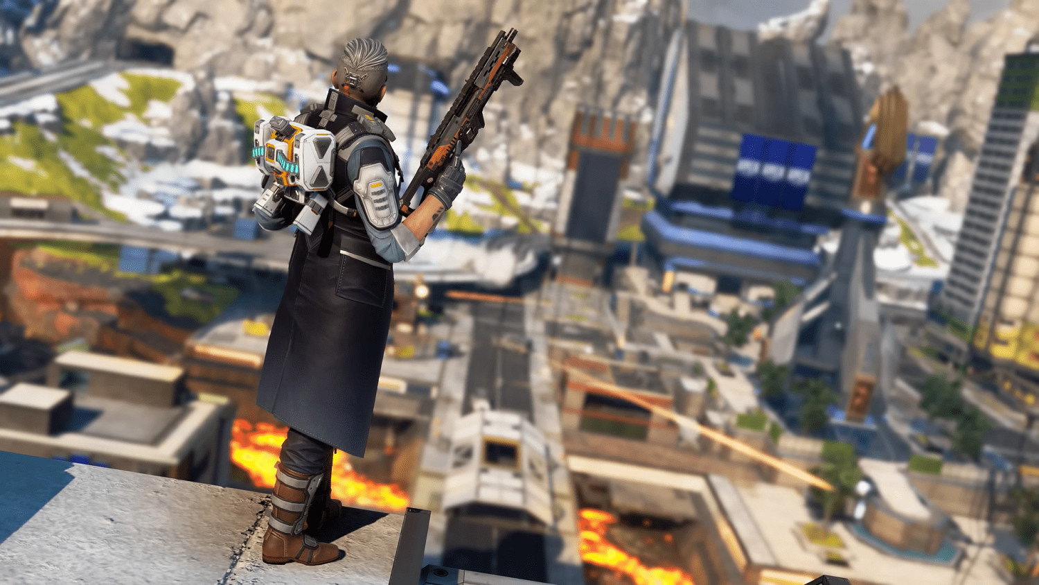 《APEX英雄》新英雄“彈道”技能展示 《APEX英雄》新英雄“彈道”技能展示