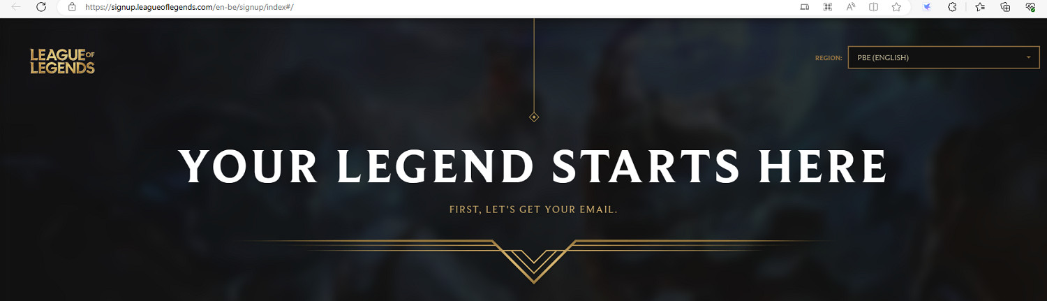 英雄聯盟PBE(美測服)註冊、下載保姆級教學