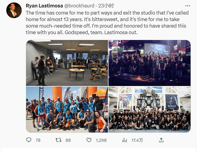 重生娛樂創意總監Ryan Lastimosa即將離開