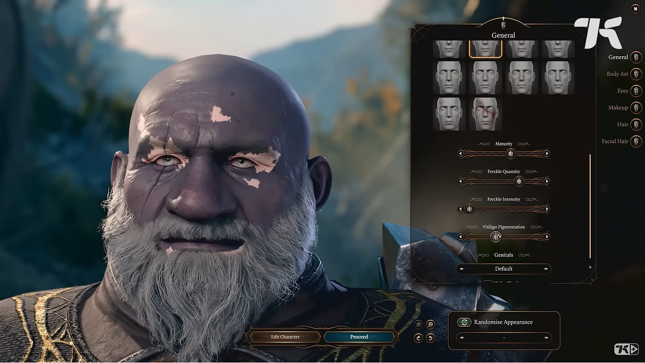 大量自定義內容！《柏德之門3》11分鐘捏臉實機展示