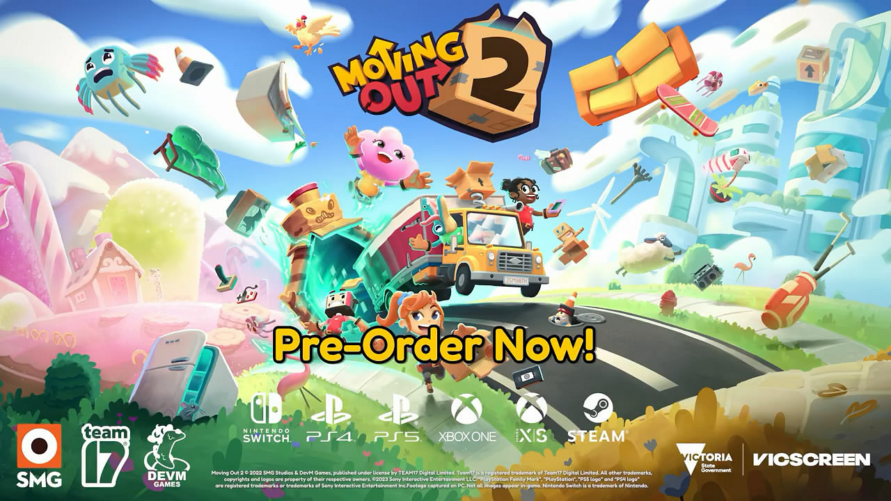 物理模擬搬家遊戲新作《胡鬧搬家2》預購宣傳片公布!