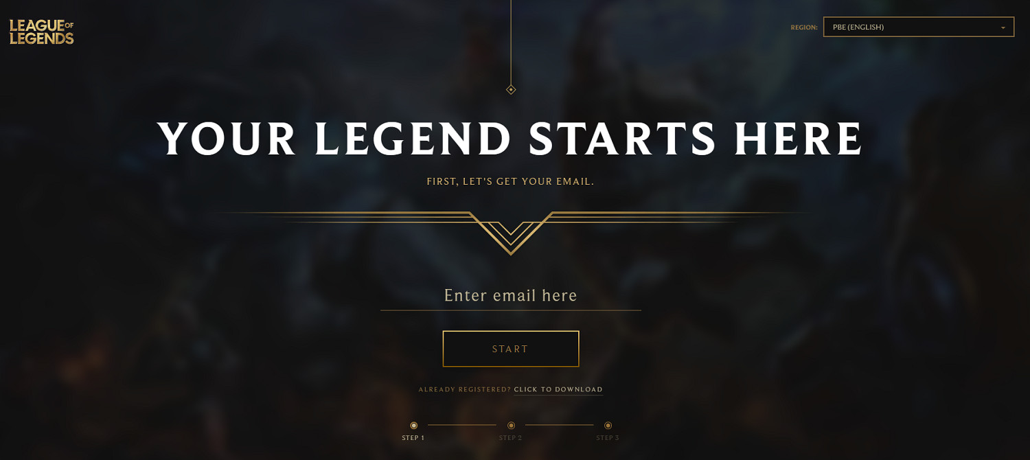 英雄聯盟PBE(美測服)註冊、下載保姆級教學